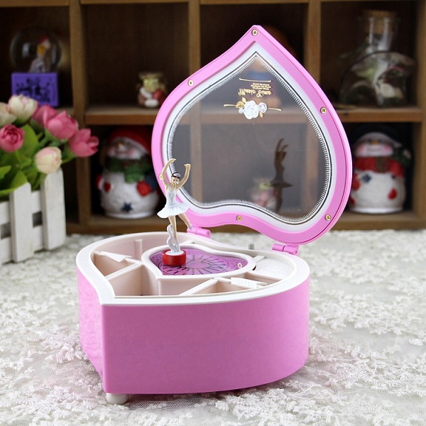 hộp nhạc trái tim vũ công