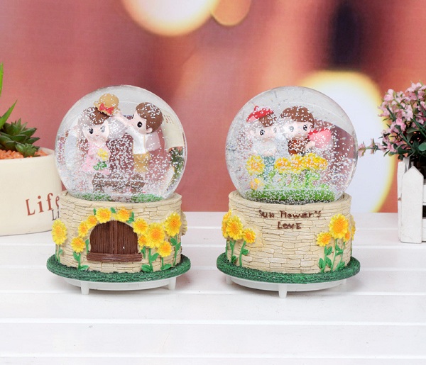 qua-cau-tuyet-hoa-huong-duong-3 quả cầu tuyết hoa hướng dương