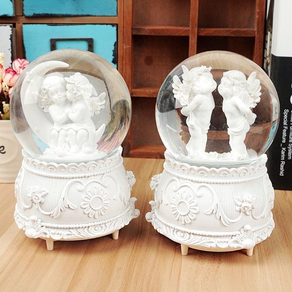 quả cầu tuyết thiên sứ