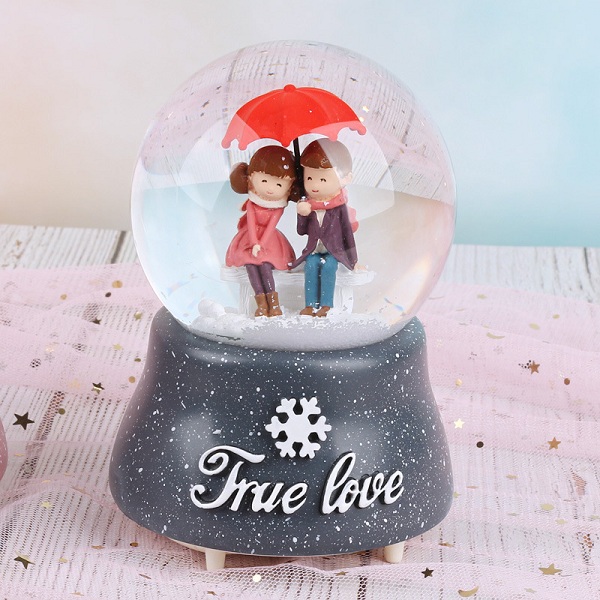 quả cầu tuyết true love